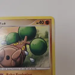 Bonsly 71/130 Diamond & Pearl Regular Pokemon TCG 2007 - Image 3