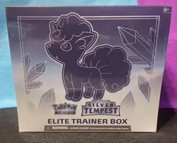 💜Sword & Shield Silver Tempest ETB Elite Trainer Box Pokemon TCG New Sealed💜 - Image 1