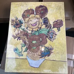 🔥Pokemon Center × Van Gogh - Sunflora Authentic Canvas Exclusive Giclee 20x16 - Image 1