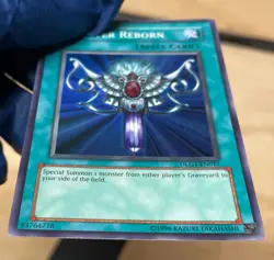 LP Monster Reborn Super Rare Dark Legends DLG1-EN017 - Image 5