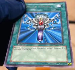 YUGIOH MONSTER REBORN DPYG-EN019 RARE 1ST ED MP - Image 4