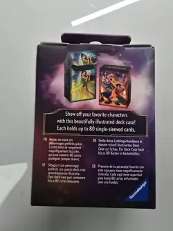 Disney Lorcana Deck Box - Mulan (With Comb) - New/Sealed - Image 2