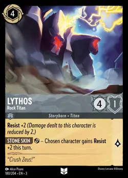 Lythos - Rock Titan (180) Into the Inklands Disney Lorcana - Image 1