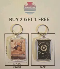 Lorcana Winnie the Pooh Hunny Wizard Enchanted Fabled 227/204 Novelty Keychain - Image 2