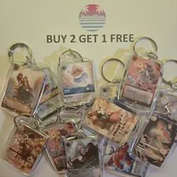 Lorcana Winnie the Pooh Hunny Wizard Enchanted Fabled 227/204 Novelty Keychain - Image 4