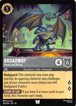 Broadway Sturdy and Strong 190/204 Whispers in the Well Disney Lorcana - Image 1