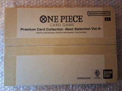 One Piece English Premium Card Collection- Best Selection Vol.4 Factory Sealed - Image 1