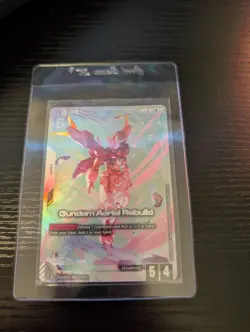 Gundam Aerial Rebuild LR+ Card Game Newtype Rising, GD01-067 - Image 1