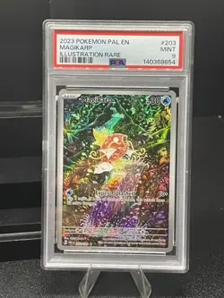 Pokemon TCG Magikarp Scarlet & Violet Paldea Evolved Card 203/193 PSA 9 - Image 3