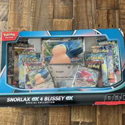 Pokemon Trading Card Game Snorlax ex and Blissey ex Special Collection Box - Image 1
