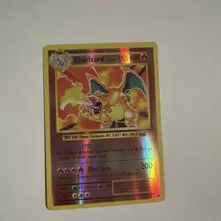 Pokemon Evolutions XY Charizard Reverse Holo Foil Card 11/108 2016 - Image 1