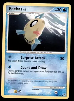 Pokemon Card Feebas LV.5 Supreme Victors 104/147 NEAR MINT Non-Holo Common TCG!! - Image 1