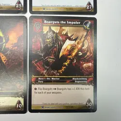 World of Warcraft TCG Jumbo Oversized Hero Cards Drums and Fel Weaver - Image 5