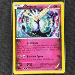 Xerneas - XY05 - Black Star Promo XY - Pokemon Card - LP - Image 2
