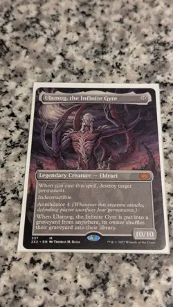 Magic: The Gathering Ulamog Infinite Gyre Double Masters Mythic Borderless Card - Image 1