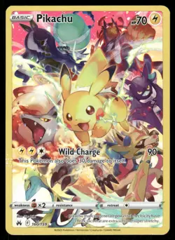 Pokemon Cards Pikachu 160/159 Crown Zenith Secret Rare NM - Image 1
