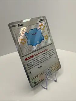 Ditto 201/091 - Paldean Fates Shiny Rare Pokemon TCG - Card 201/091 - Image 3