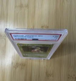 Meganium No. 154 Neo Japanese Holo Pokemon Card PSA 5 - Image 3