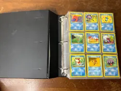 Ultra Pro Pokemon Card Binder with 200+ Vintage Cards - Wizards of the Coast Era - Image 2