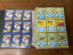 Ultra Pro Pokemon Card Binder with 200+ Vintage Cards - Wizards of the Coast Era - Image 3