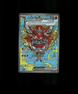FAN-ART READ DESCRIPTION BELOW HOLO Ogerpon Card Ogerpon Pokemon Card p2 - Image 1
