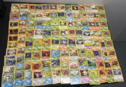 100+ Pokemon Vintage Cards lot 90s Lot #9 - Image 1