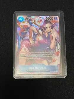 Boa Hancock OP01-078 SR Premium One Piece CCG Card English alternate art - Image 1