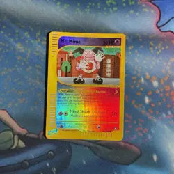Mr. Mime 95A/147 Reverse Holo Aquapolis Pokemon Card TCG Vintage Rare - Image 1