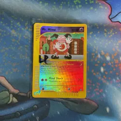 Mr. Mime 95A/147 Reverse Holo Aquapolis Pokemon Card TCG Vintage Rare - Image 4