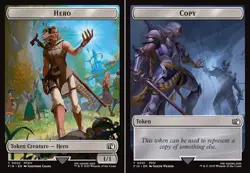 Hero \ Copy Token - #02/01 - Final Fantasy - NM MTG - Image 1