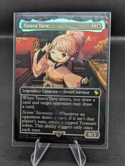 Tataru Taru (Borderless) (Chocobo Track Foil) Commander: Final Fantasy Foil - Image 1