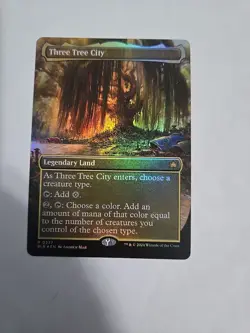 Three Tree City (Borderless) (0337) Bloomburrow Foil - Image 1