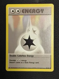 Pokemon Double Colorless Energy Uncommon Regular 96/102 Base Set Wizards - Image 1