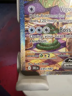 Pokemon Arven's Mabosstiff ex Sv10 Destined Rivals 235/182 Illustration Rare Ho… - Image 4