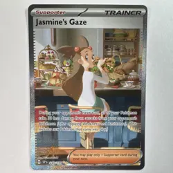 Pokemon TCG Jasmine's Gaze 245/191 Surging Sparks Holo Special Illustration Rare - Image 1