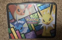 Pokemon TCG 2021 Eevee Collector's Chest Lunchbox Tin New Factory Sealed - Image 3