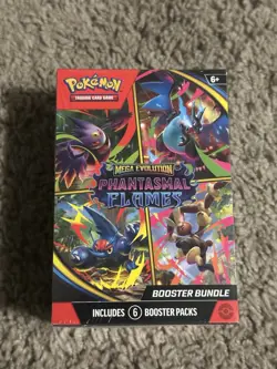Pokemon Mega Evolution Phantasmal Flames Booster Bundle - NEW - Image 1