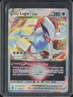 Pokemon TCG Pokemon Lugia VSTAR Lugia Ultra Rare Holo 139/195 - Image 1