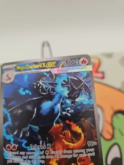 Mega Charizard X Ex - SIR - 125/094 Phantasmal Flames - LP - Pokemon TCG - Image 4
