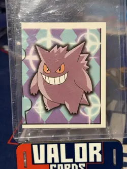 1999 Merlin Pokemon Gengar Sticker Topps - Image 1