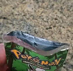 Pokemon TCG WOTC 1999 1st Ed Jungle Set EMPTY Booster Pack Wigglytuff Art - Image 3