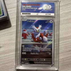 Delibird 152/132 - Mega Evolutions - Pokemon TCG ✨ACE 10 ✨ - Image 1