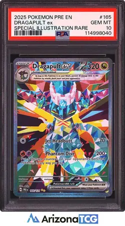 Pokemon 2025 Dragapult Ex 165/131 SIR Prismatic Evolutions GEM MINT PSA 10 - Image 1