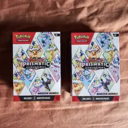 Pokemon Prismatic Evolutions Bundle Box (x2) 🔥FACTORY PRISTINE 🚀FREE SHIPPING - Image 1