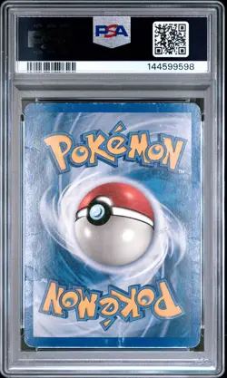 2002 POKEMON LEGEND COLL #66 TENTACRUEL-REVERSE FOIL PSA 1 - Image 2