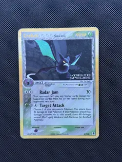 Pokemon TCG 2005 Crobat (Stamped) 2/113 Delta Species Reverse Holo HP/DMG - Image 1