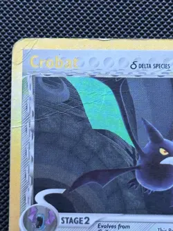 Pokemon TCG 2005 Crobat (Stamped) 2/113 Delta Species Reverse Holo HP/DMG - Image 3
