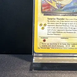 Vintage Pokemon Dark Raichu 83/82 Team Rocket Secret Rare Holo - Image 5
