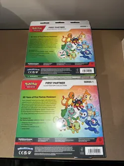 2x Pokemon TCG First Partner Illustration Collection - Series 1 - Image 2