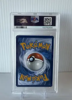 2025 POKEMON JTG EN LYCANROC #166 PSA 8 NM-MT - Image 2